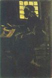 Винсент Ван Гог - Крестьянка за обедом 1885