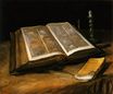 Винсент Ван Гог - Натюрморт с библией 1885