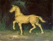 Plaster Statuette of a Horse 1886