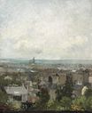 View of Paris from near Montmartre 1886