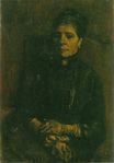 Портрет сидящей женщины 1886