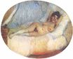 Винсент Ван Гог - Обнаженная женщина в кровати 1887