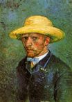 Self-Portrait with Straw Hat 1887