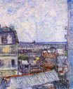 Вид Парижа из комнаты Винсента на улице Лепик 1887