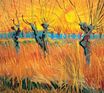 Винсент Ван Гог - Ивы на закате 1888