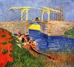 Винсент Ван Гог - Мост Ланглуа в Арле 1888