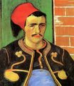 Зуав. Поясной портрет 1888