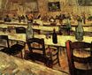 Интерьер ресторана в Арле 1888