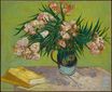 Натюрморт: ваза с олеандрами и книгами 1888