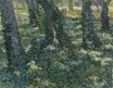 Стволы деревьев с плющом 1889