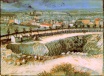 Винсент Ван Гог - Пригород Парижа около Монмартра 1887