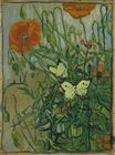 Винсент Ван Гог - Маки и бабочки 1890