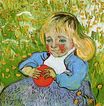 Винсент Ван Гог - Ребенок с апельсином 1890