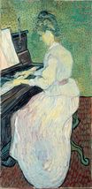 Маргарита Гаше у фортепиано 1890