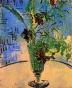 Винсент Ван Гог - Натюрморт: ваза с полевыми цветами 1890