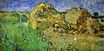 Винсент Ван Гог - Пшеничное поле с скирдами 1890