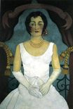 Фрида Кало - Портрет женщины в белом 1930