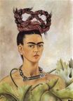 Фрида Кало - Автопортрет с косой 1941
