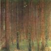Густав Климт - Сосновый лес II 1902