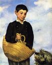 Эдуард Мане - Мальчик с собакой 1861