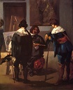 Эдуард Мане - Сцена в испанской студии 1865