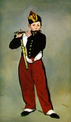 Édouard Manet most famous paintings. The Fifer 1866