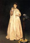 Женщина с попугаем 1866