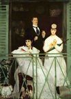 Édouard Manet most famous paintings. The Balcony 1869
