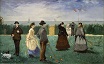 Эдуард Мане - Игра в крокет в Булони 1871