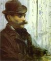Эдуард Мане - Мужчина в круглой шляпе 1878