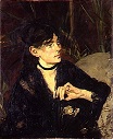 Эдуард Мане - Портрет Берты Моризо 1879