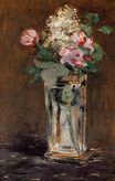 Эдуард Мане - Цветы в хрустальной вазе 1882