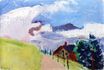 Анри Матисс - Швейцарский пейзаж. Дорога в Шэзьер в Вилларе 1901