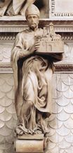 Микеланджело - Св. Петроний 1494