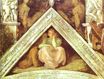 Микеланджело - Предки Христа. Иессей 1509