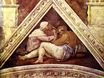 Микеланджело - Предки Христа. Иосия 1509