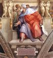 Микеланджело - Пророк Иезекииль 1510