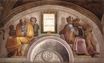 Микеланджело - Предки Христа. Иаков, Иосиф 1512