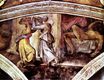 Микеланджело - Потолок Сикстинской капеллы. Юдифь с головою Олоферна 1512
