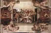 Микеланджело - Потолок Сикстинской капеллы. Жертвоприношение Ноя 1512