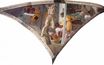 Микеланджело - Потолок Сикстинской капеллы. Наказание Амана 1512