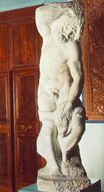 Микеланджело - Бородатый раб 1519-1536