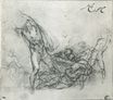 Микеланджело - Этюд для 'Воскресения Христова' 1533
