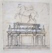 Высокое Возрождение Микеланджело Буонарроти - Дизайн для статуи Генриха II в Франции 1559
