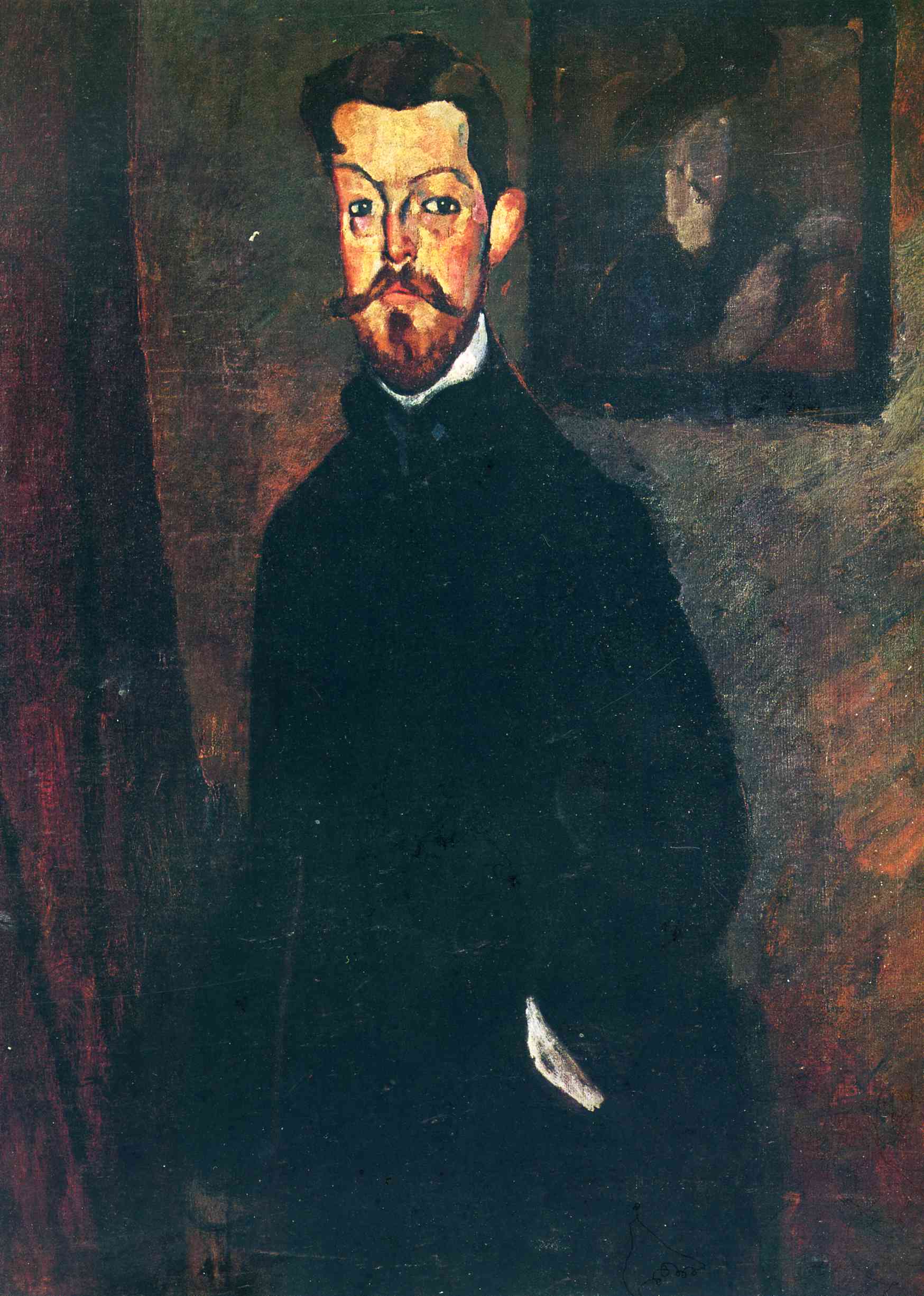 Амедео Модильяни - Портрет Поля Александера 1909