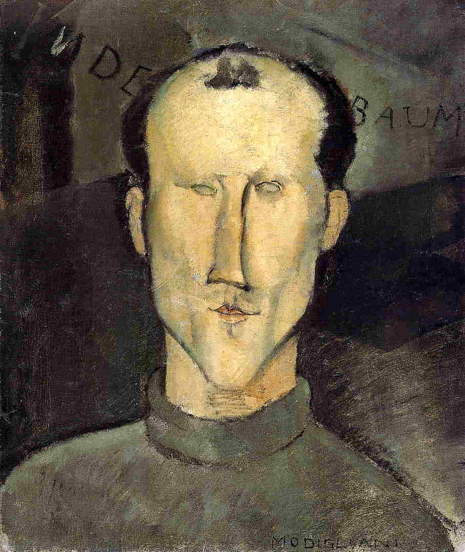 Amedeo Modigliani - Леон Инденбаум 1915