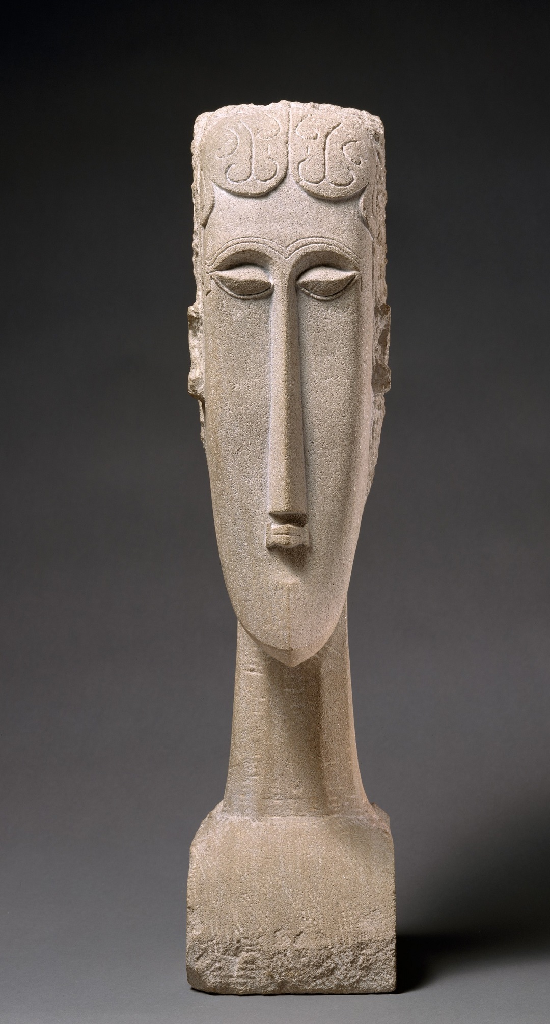 Amedeo Modigliani - Женская голова 1912