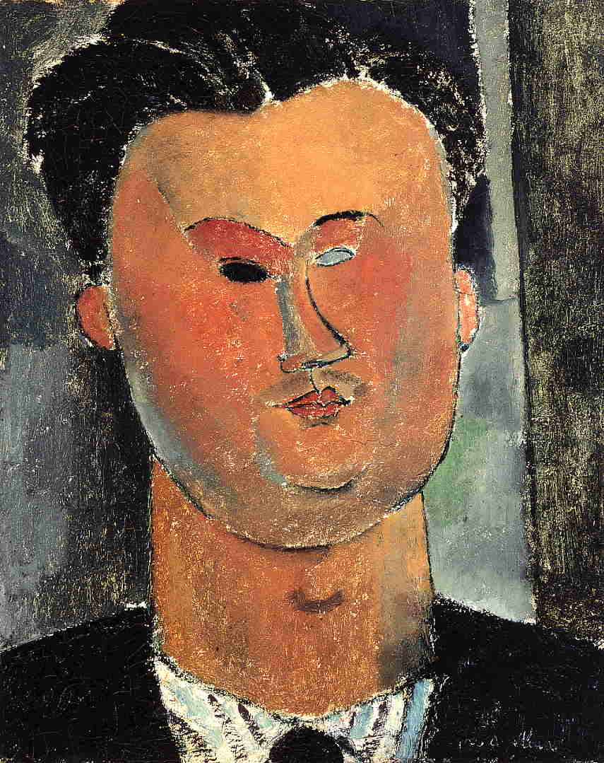 Amedeo Modigliani - Пьер Реверди 1915
