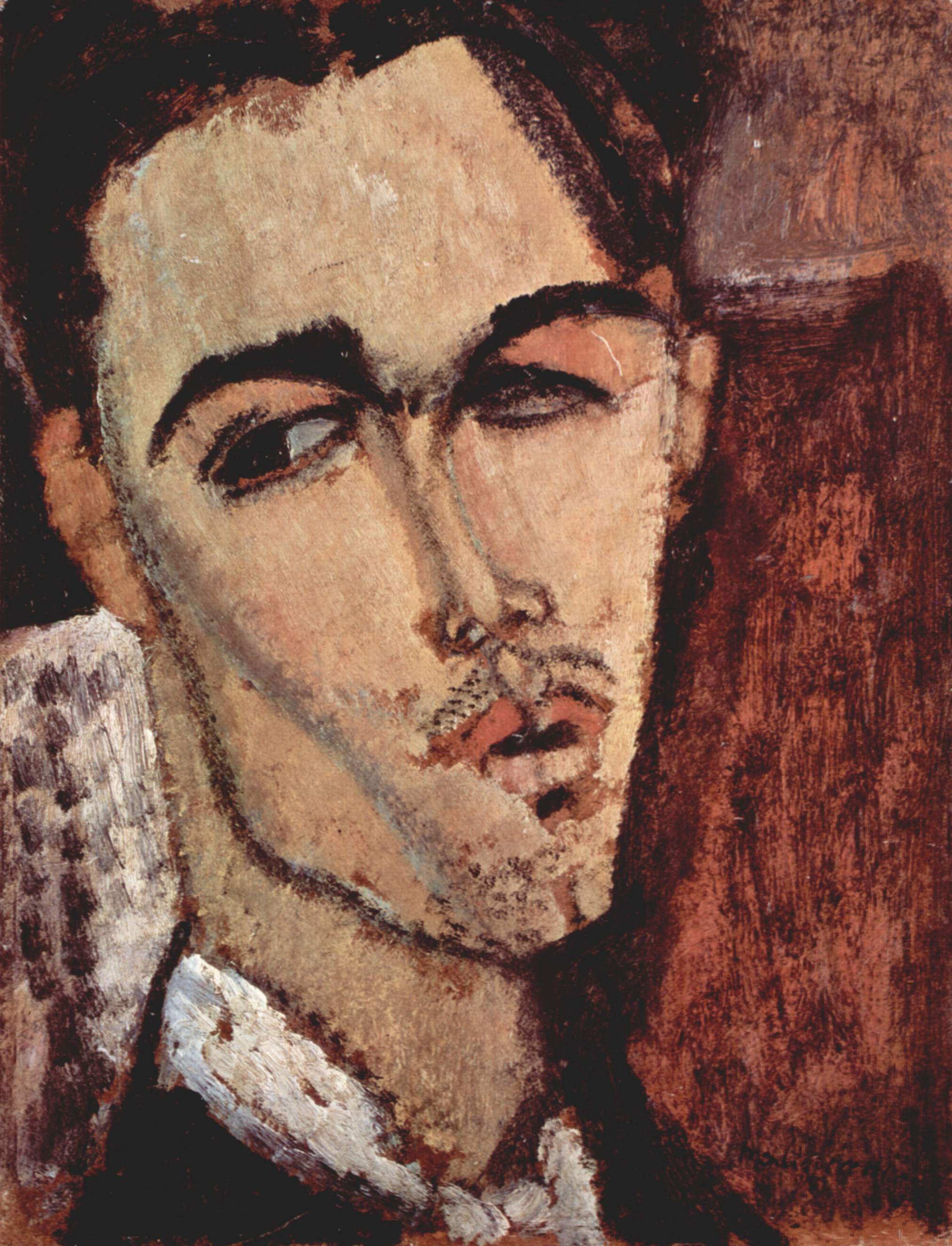 Amedeo Modigliani - Портрет Сельсо Лагара 1915