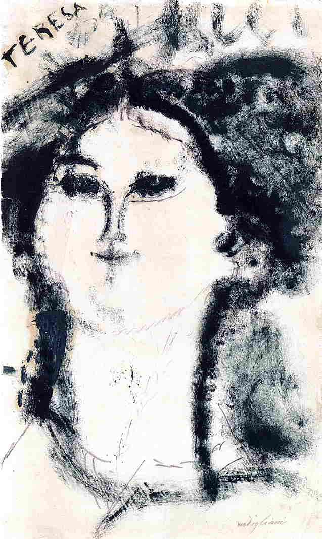 Amedeo Modigliani - Тереза 1915